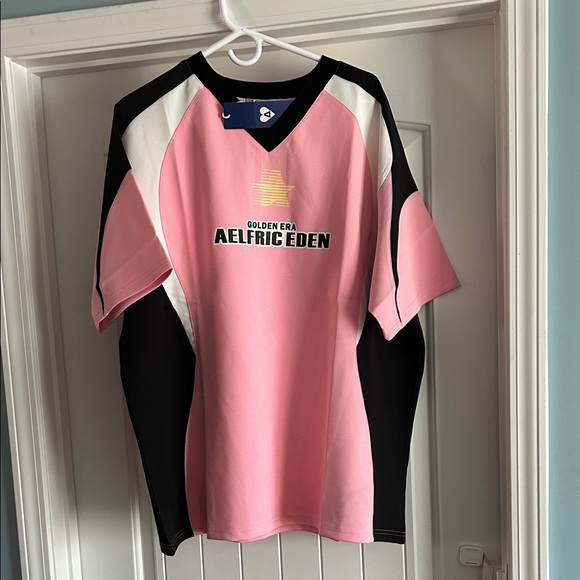 Aelfric Eden Tops - Aelfric Eden Pink Football (Soccer) Jersey